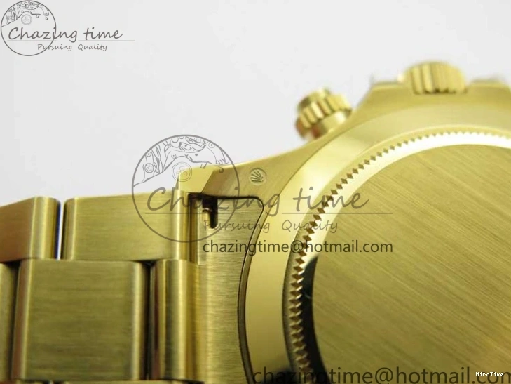 MiroTime 0302 Minimalist Daytona YG KKF 1:1 Best Edition 904L Steel Green Dial on YG Bracelet A 2451